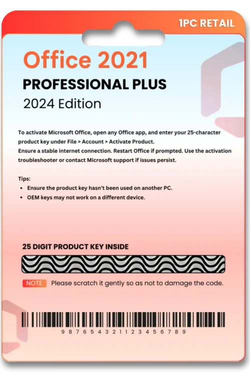 Office 2021 Pro Plus Telephone Activation Key