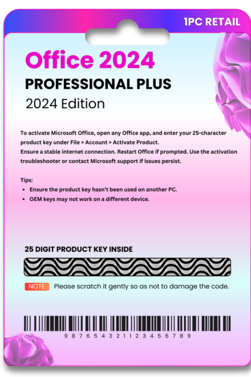 Office 2024 Pro Plus LTSC Original License Online Key
