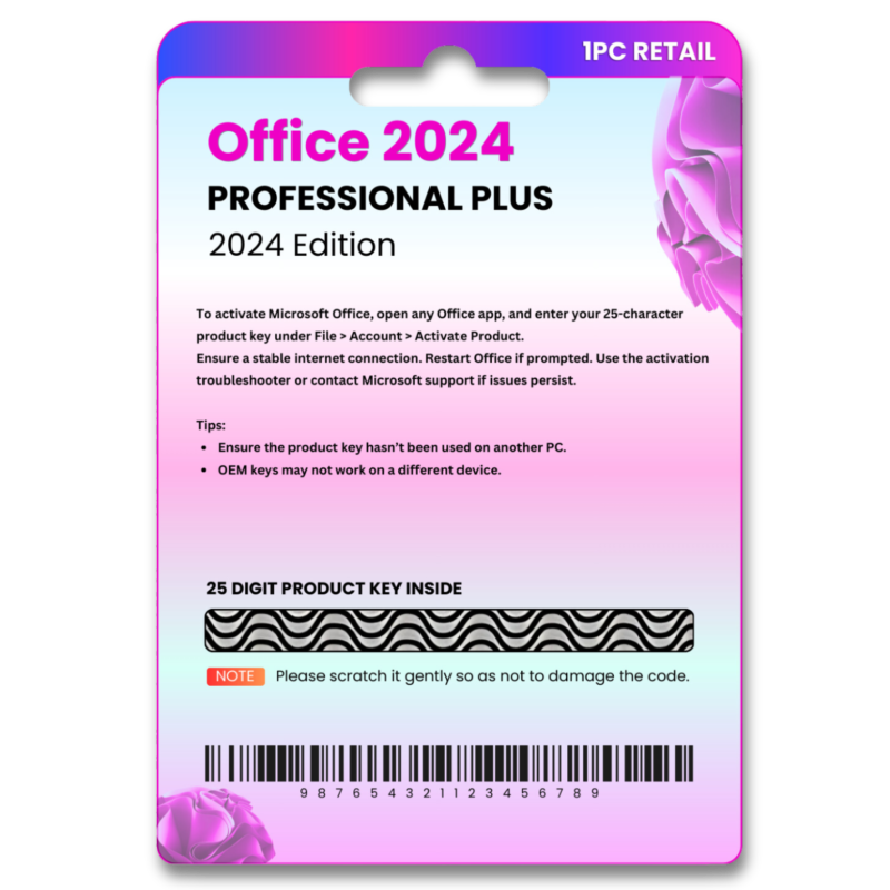 Office 2024 Pro Plus LTSC Original License Online Key