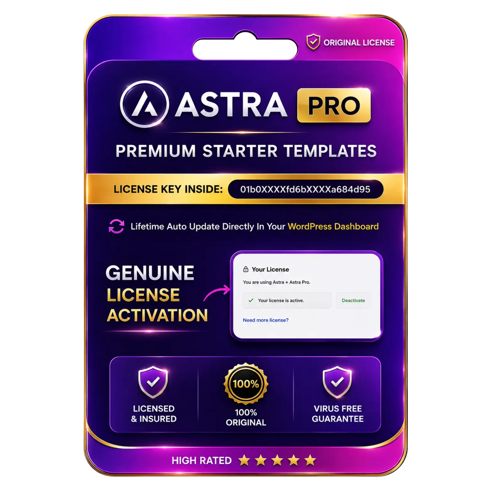 Astra Pro Astra Pro Original License Key. - Image 1