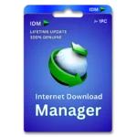 IDM | Internet Download Manager | for 1 PC With Lifetime License.
