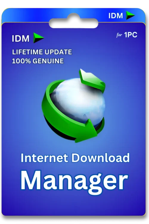 IDM | Internet Download Manager | for 1 PC With Lifetime License.