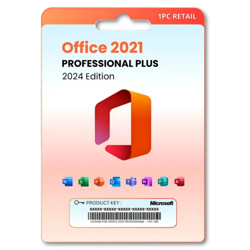 Office 2021 Pro Plus Original License Online Key