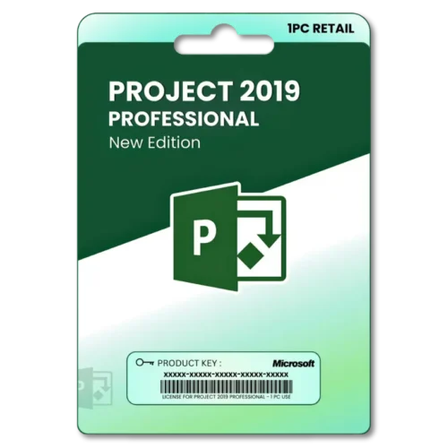 Project 2019 Pro Original License Online Key