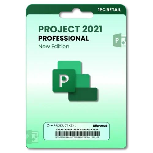 Project 2021 Professional Original License Key