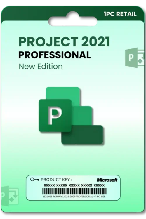 Project 2021 Professional Original License Key