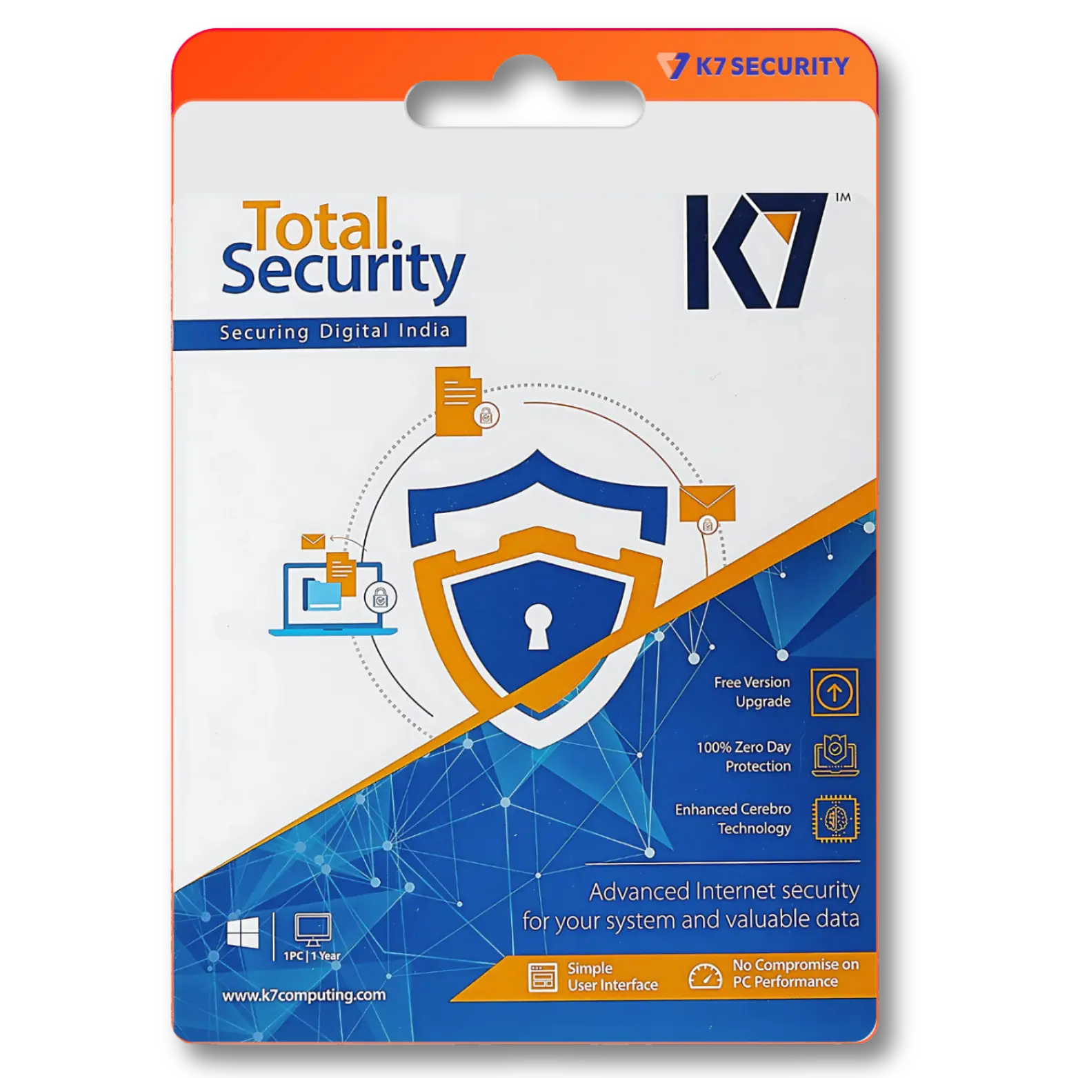 K7 Total Security 1 User for 1 Year