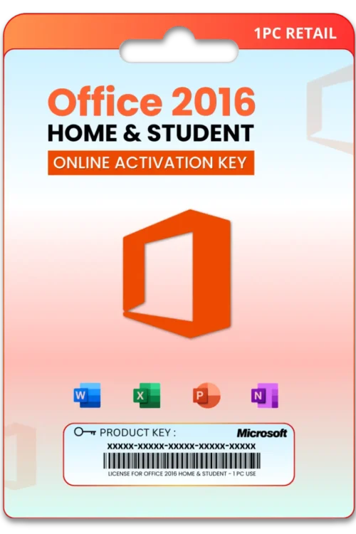 Office 2016 Home & Student Online Activation Key