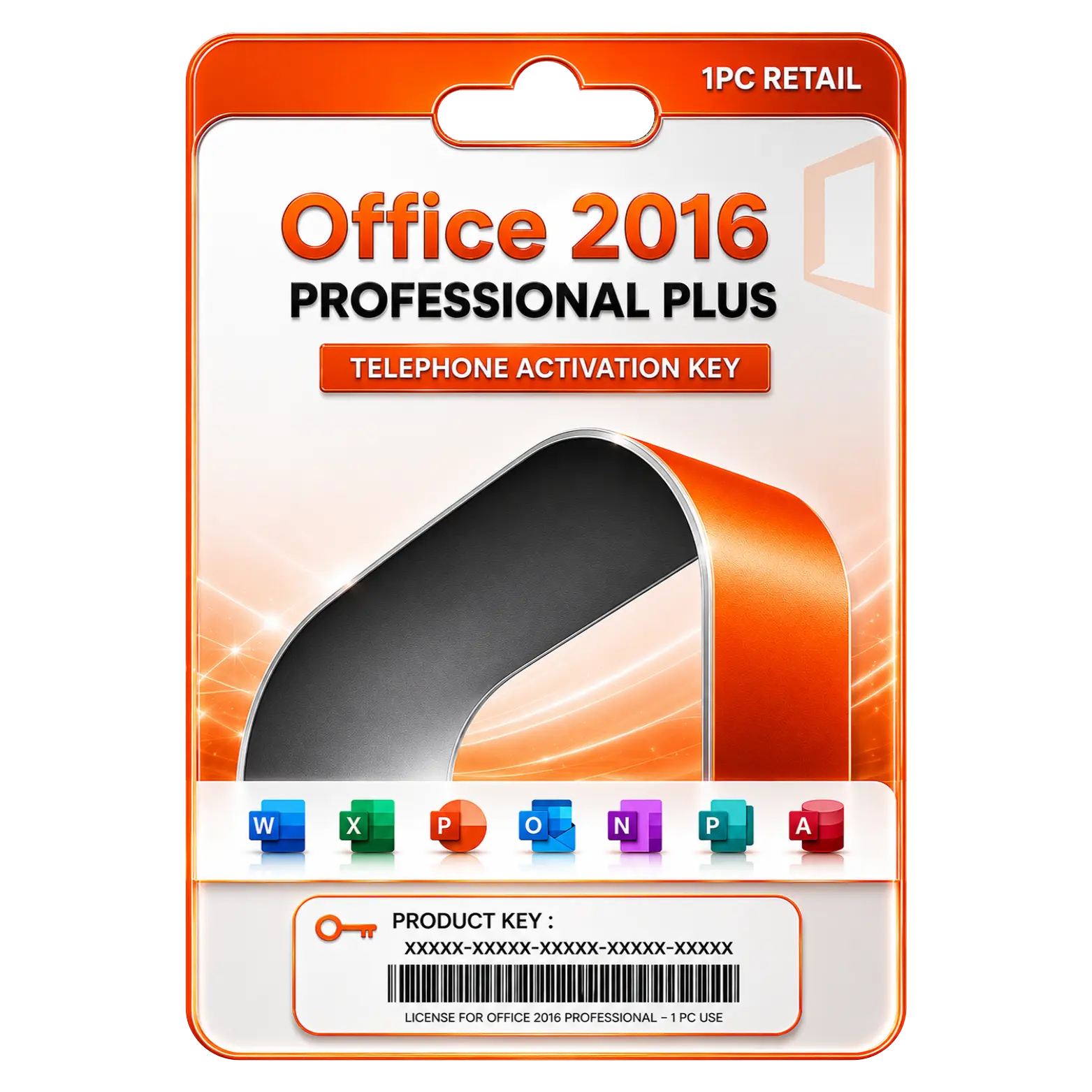 Office 2016 Pro Plus Office 2016 Pro Plus Telephone Activation Key - Image 1