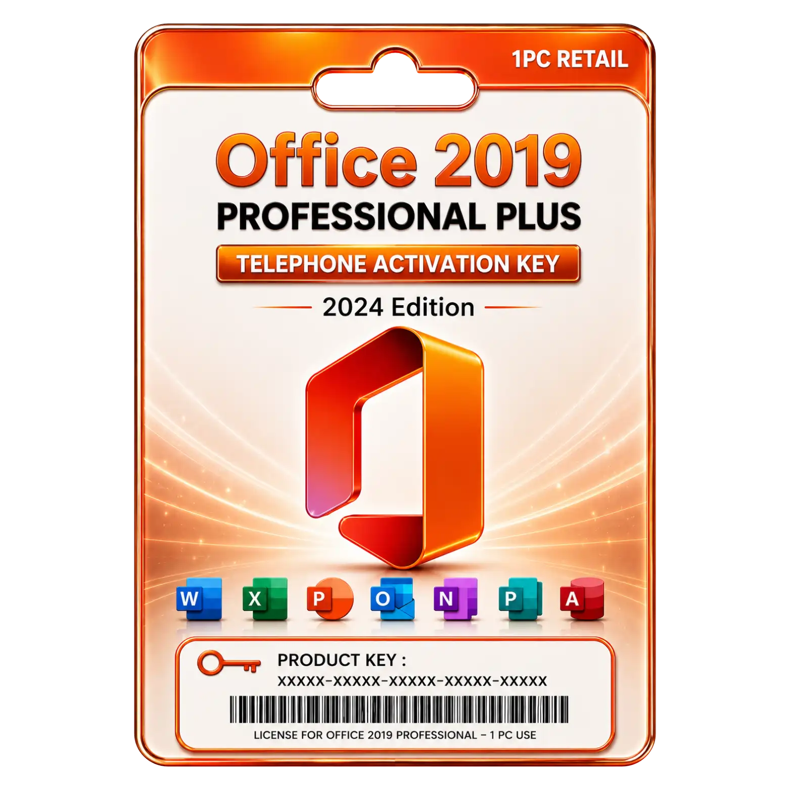 Office 2019 Pro plus Telephonic Office 2019 Pro Plus Telephone Activation Key - Image 1