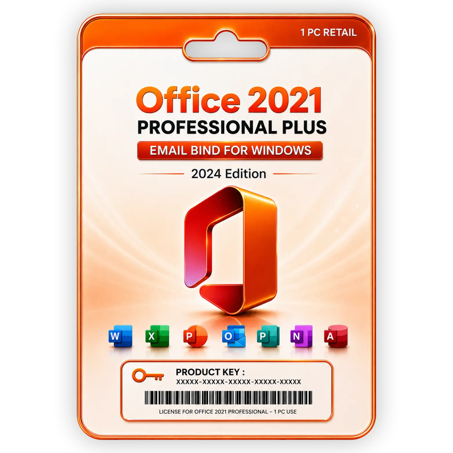 Office 2021 Pro plus Email Bind for Window Office 2021 Pro Plus Bind Key For Windows - Image 1