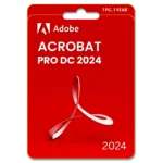 Adobe Acrobat 2024 Pro DC 1 Device for 1 Year