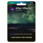 Adobe After Effects Original License for 1 Device 1 Year