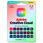 Adobe Creative Cloud Original License for 1 Device 1 Year with All Apps