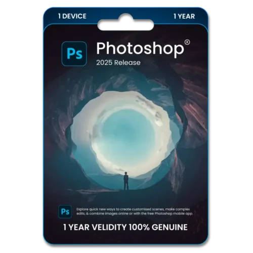 Adobe Photoshop Original License for 1 Device 1 Year