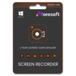 Aiseesoft Screen Recorder - 1 Device 1 Year Key