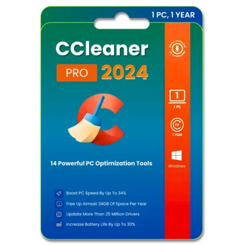 CCleaner Professional 2024 (1 Device, 1 Year) Key