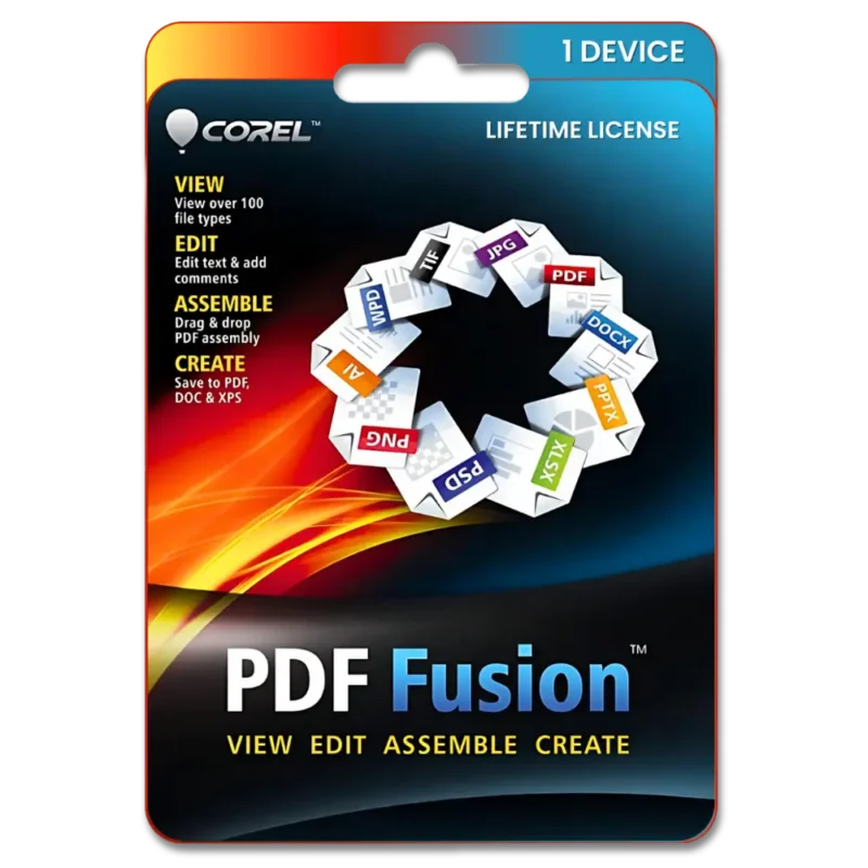Corel PDF Fusion (1 Device, Lifetime) Key