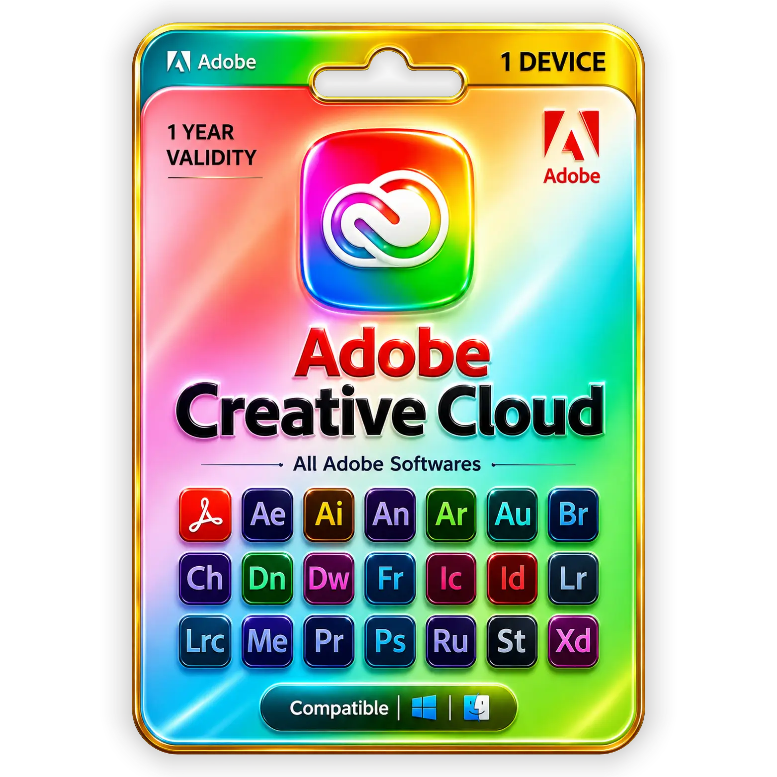 Creative Cloud Creative Cloud Original License for 1 Device 1 Year - Image 1