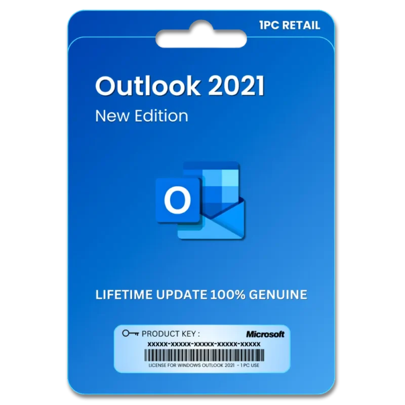 Outlook 2021 Original License Key For 1PC
