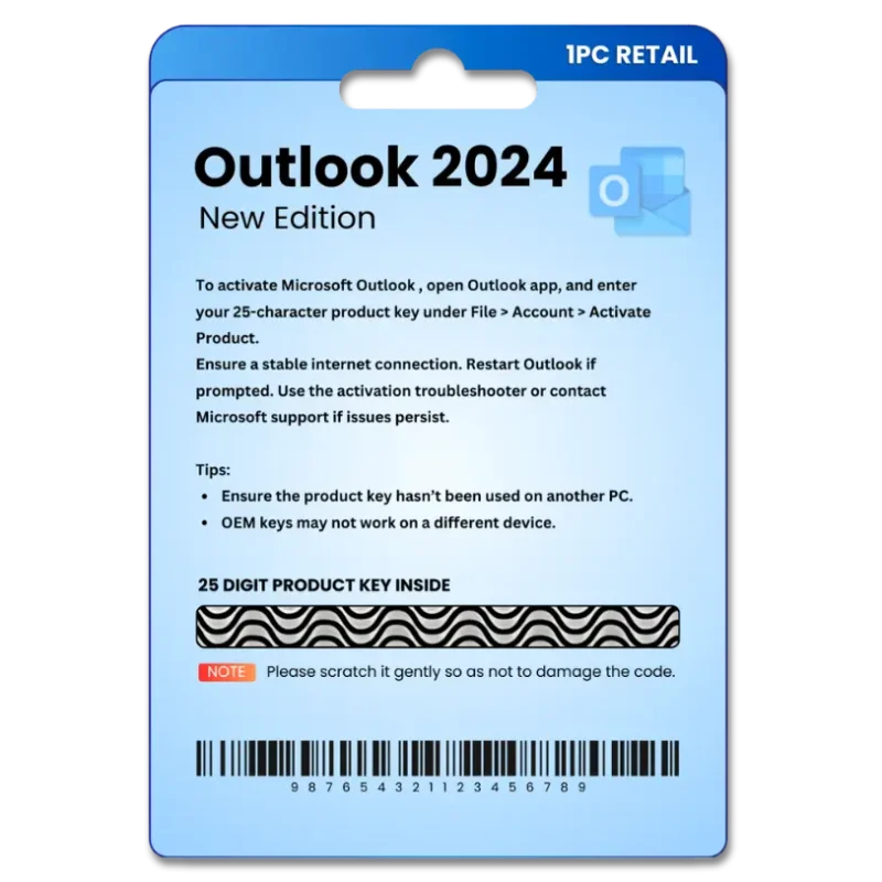 Outlook 2024 Email Bind For 1PC