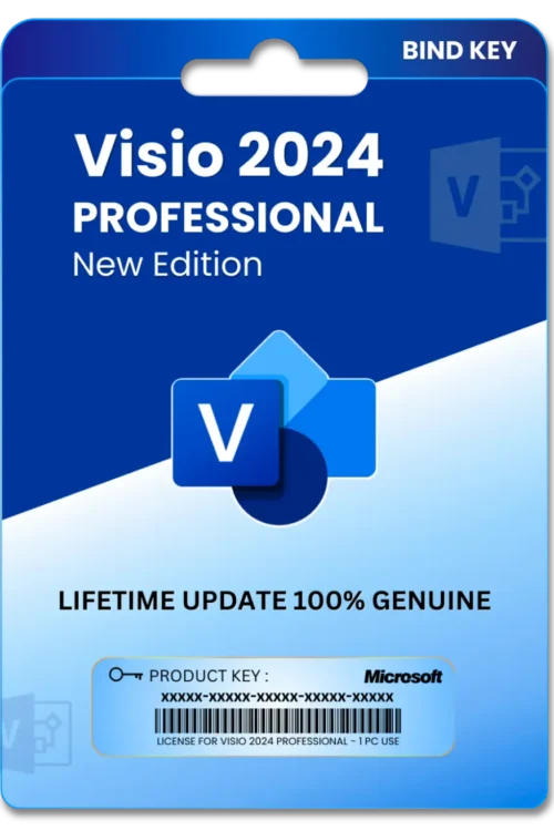 Visio 2024 Professional Original License Key