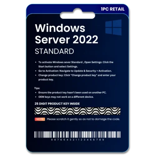 Windows Server 2022 Standard 1PC