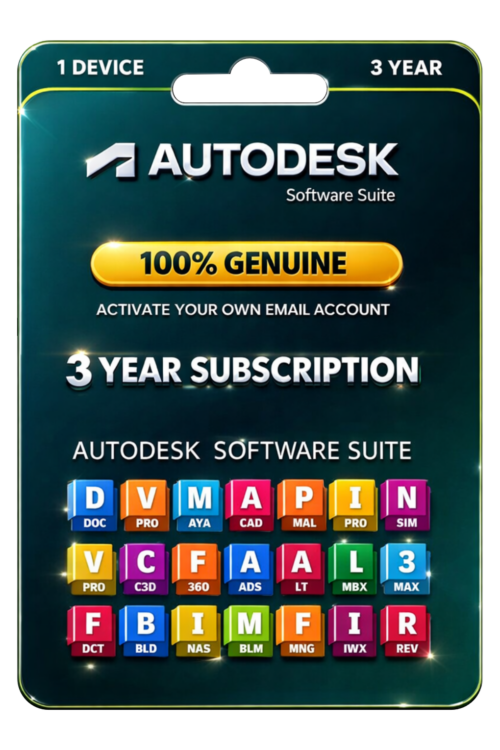 Autodesk Software Suite Original License