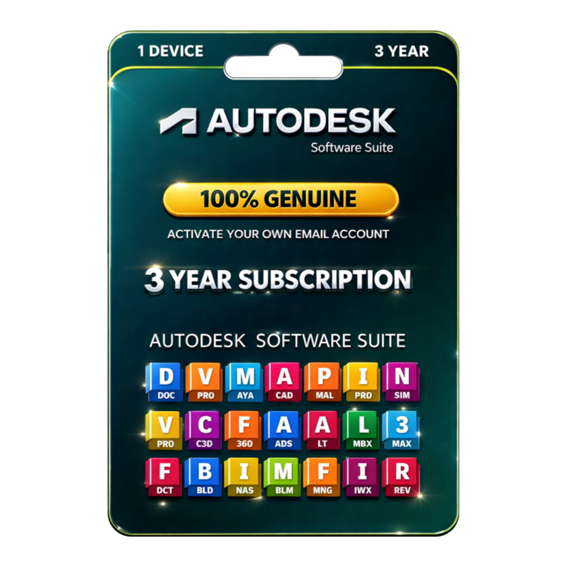 Autodesk Software Suite Original License