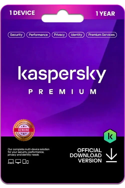 Kaspersky Premium Antivirus 1 Device for 1 Year Protection