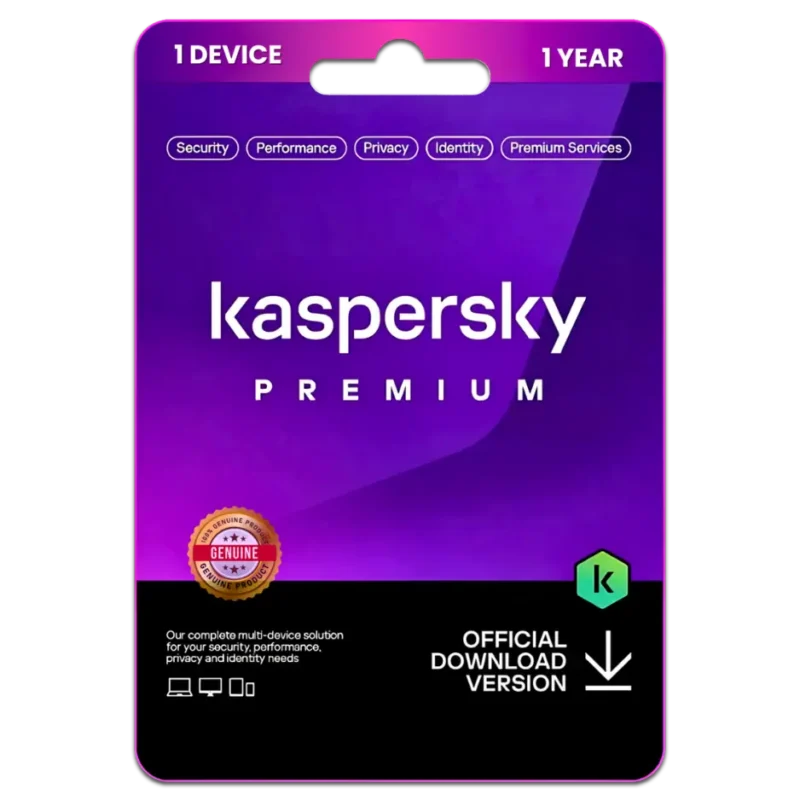 Kaspersky Premium Antivirus 1 Device for 1 Year Protection