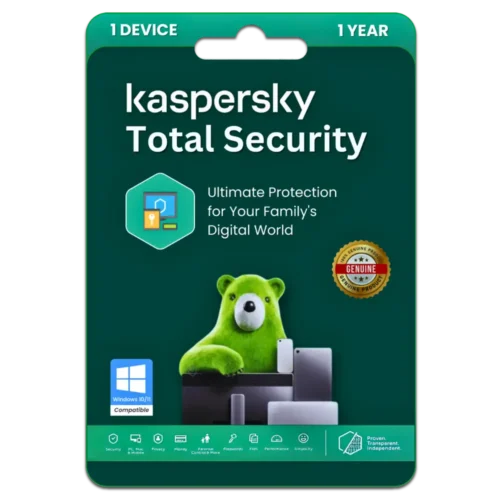 Kaspersky Total Security 1 Device for 1 Year Protection