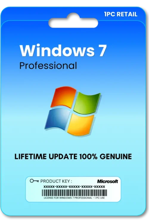 Windows 7 Professional License Key