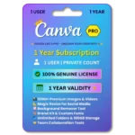 Canva Pro For 1 Year Original License