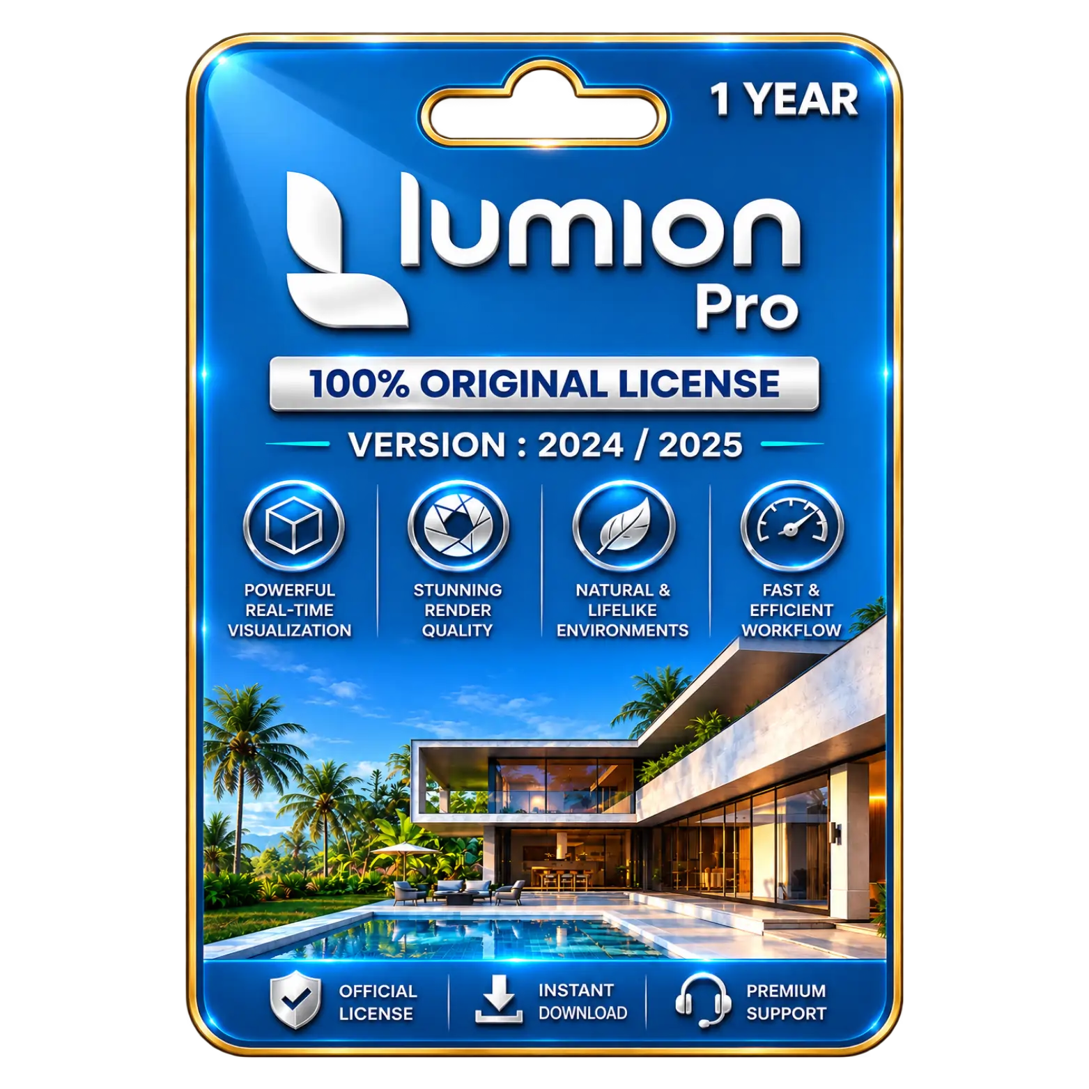 Lumion Pro Educatinal License Lumion Pro 2024 / 2025 1 Year Individual License - Image 1