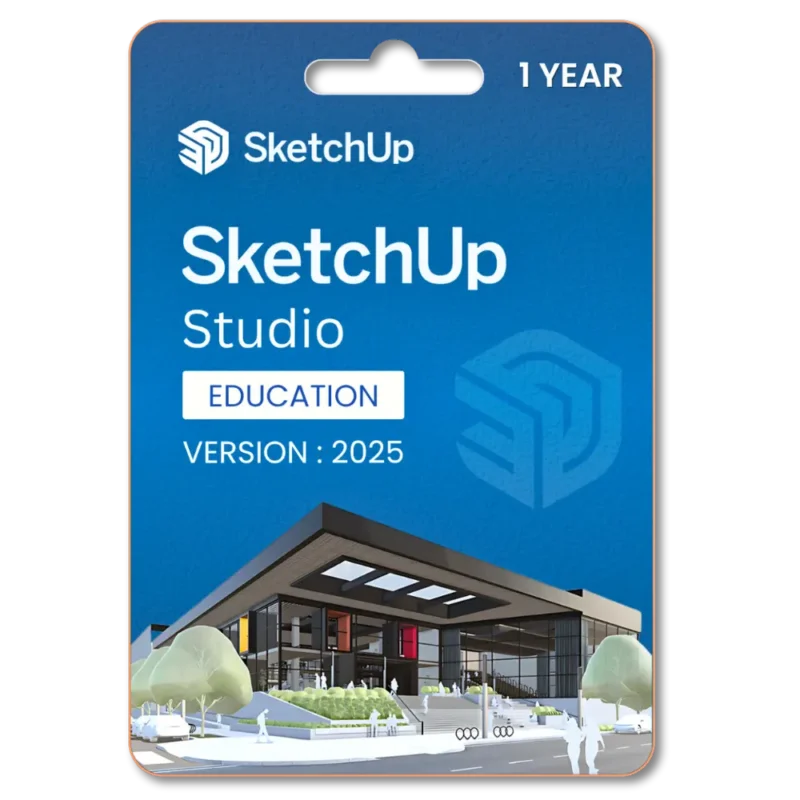 SketchUp Studio 2025 Education License 1 – Year
