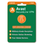 Avast SecureLine VPN 5 Devices 1 Year Original License Key