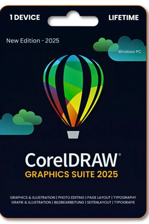 CorelDRAW Graphics Suite 2025 Original License Key