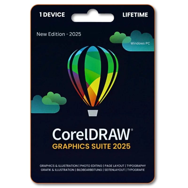 CorelDRAW Graphics Suite 2025 Original License Key