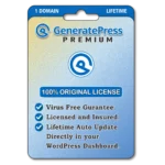 GeneratePress Premium With Original License Key