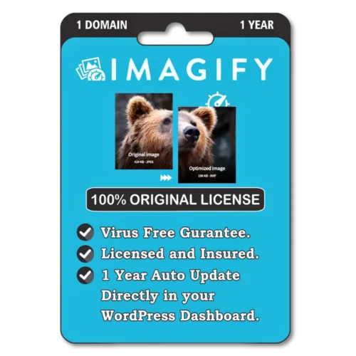 Imagify Pro Activation With API Key For 1 Year