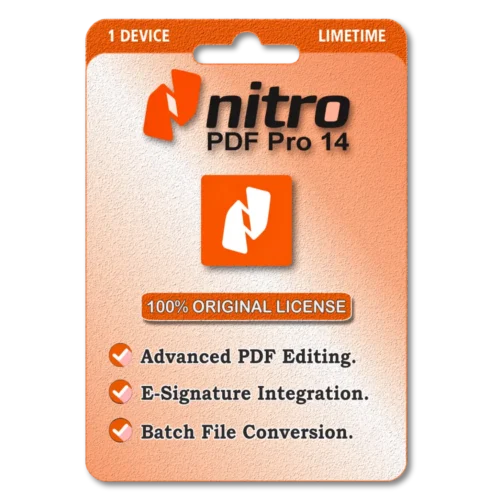 Nitro PDF Pro 14 With Original License for Lifetime