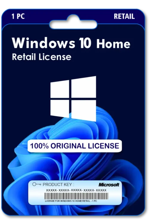 Windows 10 Home Retail Original License Key