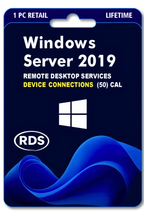 Windows Server 2019 Remote Desktop Services Device connections (50) CAL