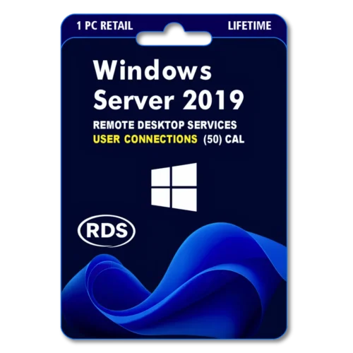 Windows Server 2019 Remote Desktop Services User Connections (50) CAL