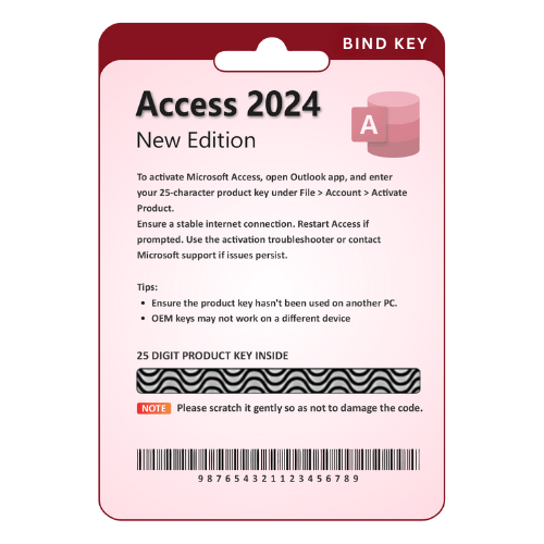 Access 2024 Email Bind Key