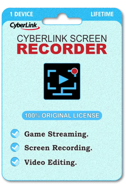 Cyberlink - Screen Recorder Key 1 Device Lifetime Key