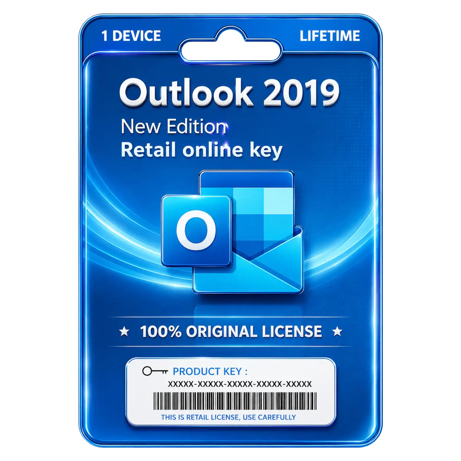 Outlook 2019 retail online key Outlook 2019 Original License Key For 1PC - Image 1