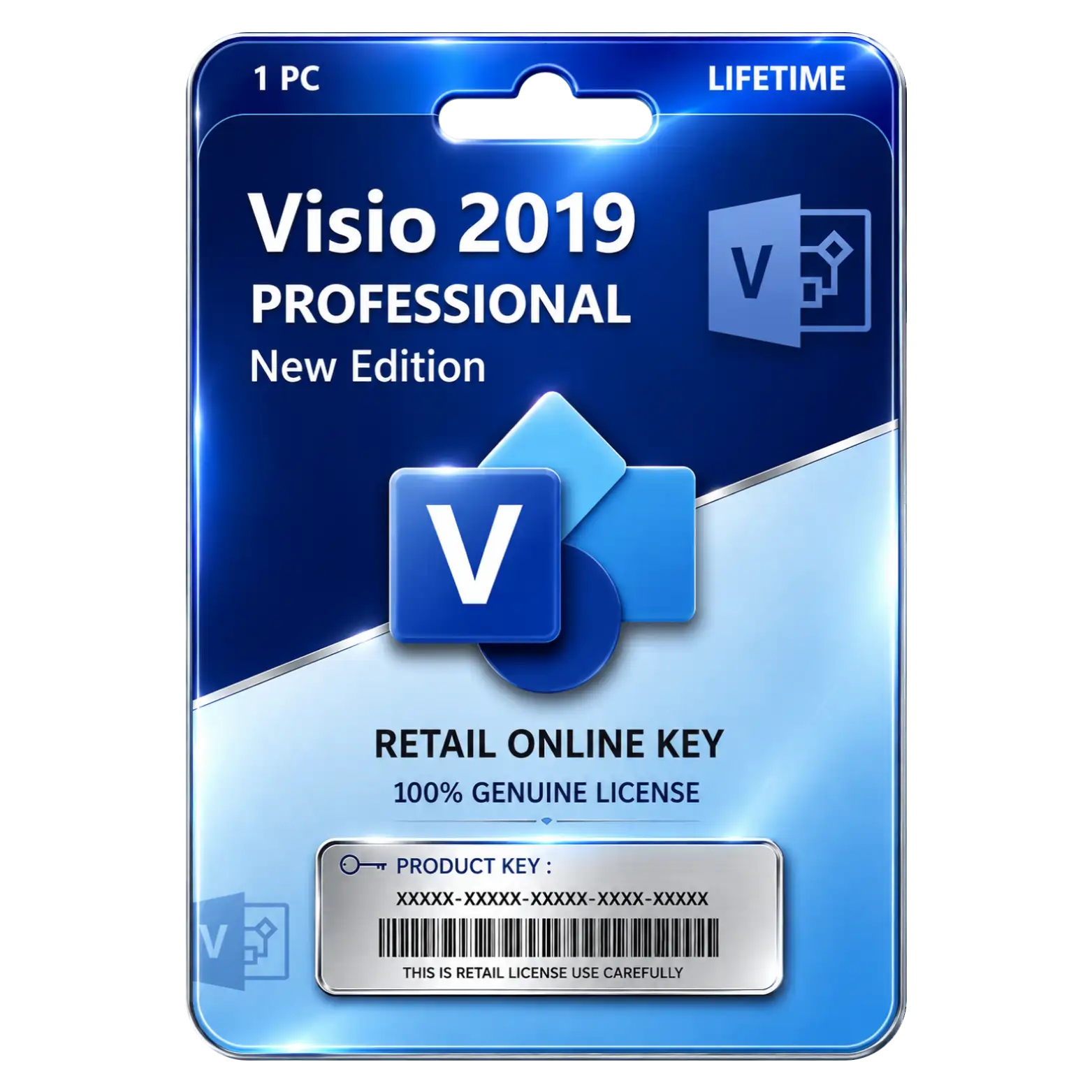 Visio 2019 Professional Visio 2019 Professional Original License Key - Image 1