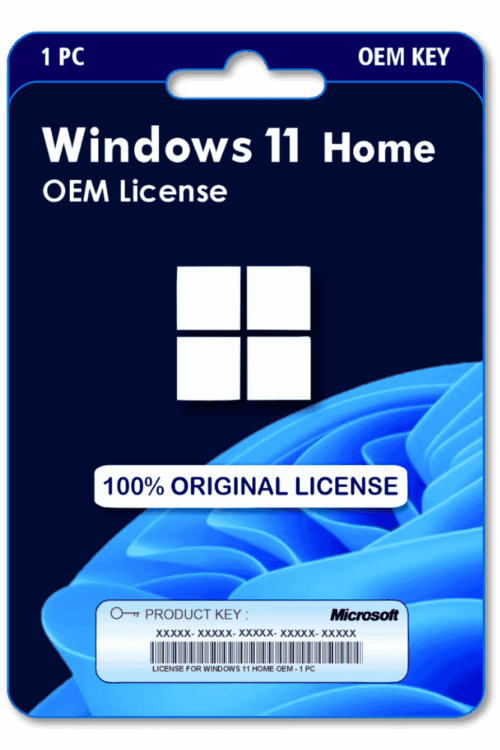 Windows 11 Home OEM Original License Key 1PC